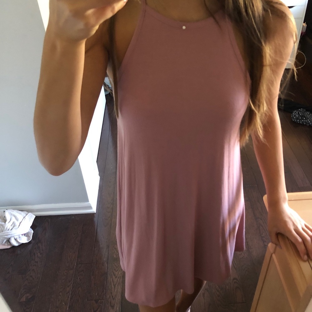 Pink shift dress from Forever 21